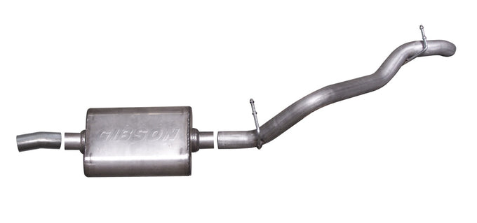 2.25in Stainless Cat-Back Single Exhaust System <br> 1997-1999 Jeep Wrangler TJ 2.5L,4.0L