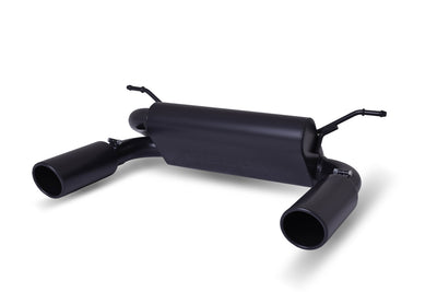 2.5in Cat-Back Dual Split Exhaust w/4in Tip <br> 2018-2026 Jeep Wrangler 3.6L,2.0L