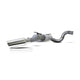 2.5in Stainless Cat-Back Single Exhaust w/4in Tip <br> 2018-2026 Jeep Wrangler 3.6L,2.0L,6.4L