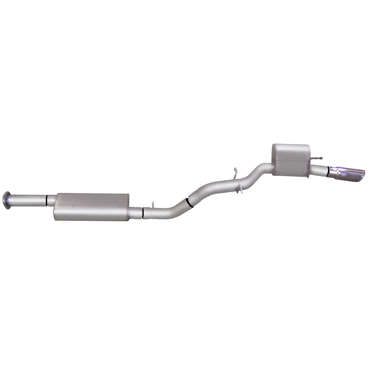 3in Stainless Cat-Back Single Exhaust w/4in Tip <br> 2006-2010 Jeep Commander 5.7L