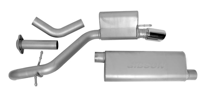 3in Stainless Cat-Back Single Exhaust w/4in Tip <br> 2005-2010 Jeep Grand Cherokee 5.7L