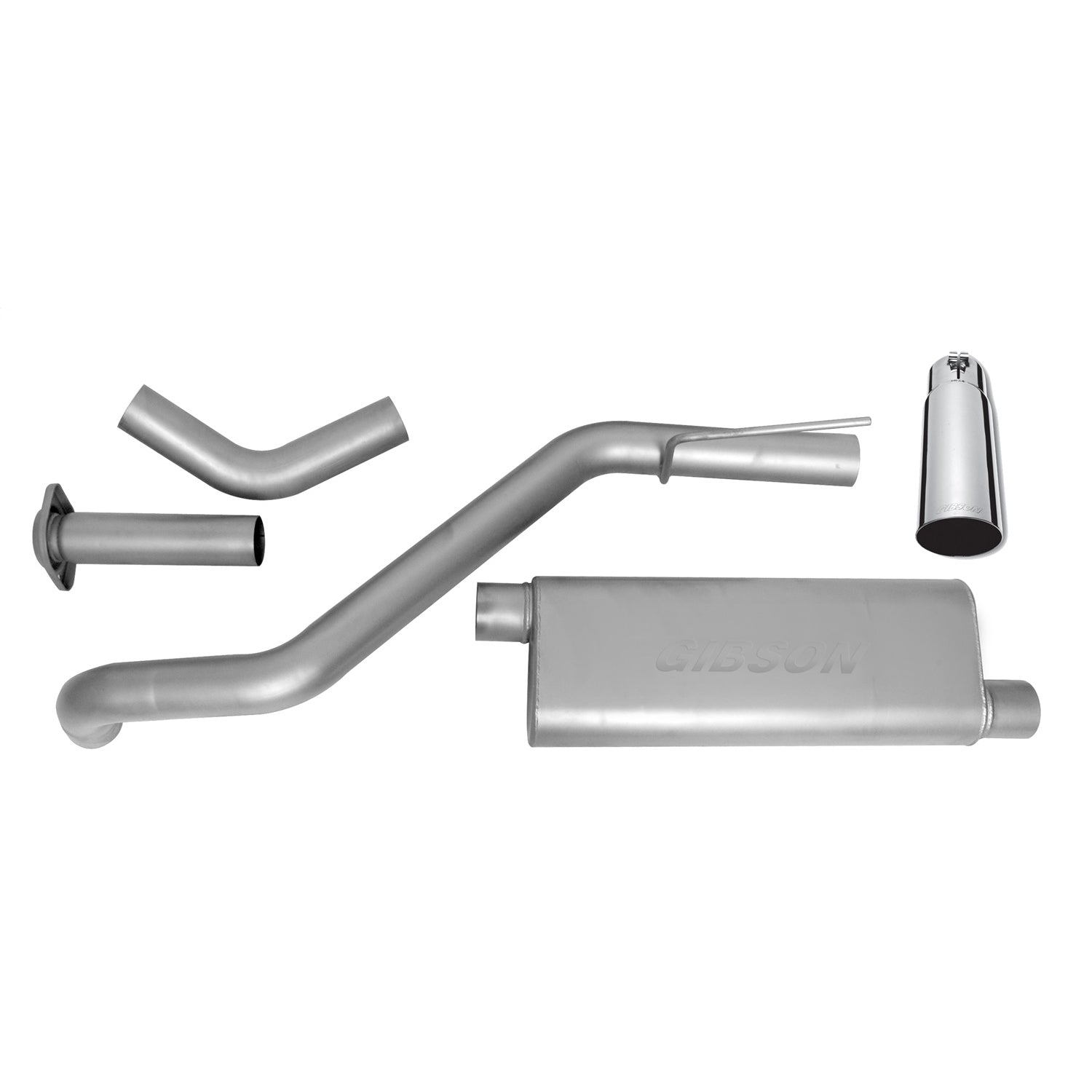 3in Stainless Cat-Back Single Exhaust w/4in Tip <br> 2005-2009 Jeep Grand Cherokee 3.7L,4.7L