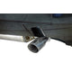 2.25in Stainless Cat-Back Single Exhaust w/3in Tip <br> 2007-2013 Jeep Patriot 2.4L