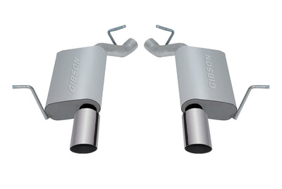2.25in Axle-Back Dual Exhaust System, Stainless <br> 11-22 Jeep Grand Cherokee WK 3.6L,5.7L