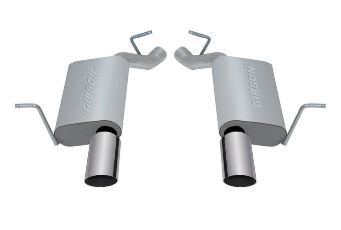 2.25in Axle-Back Dual Exhaust System, Stainless <br> 11-22 Jeep Grand Cherokee WK 3.6L,5.7L