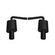 2.25in Axle-Back Dual Exhaust System, Stainless <br> 11-22 Jeep Grand Cherokee WK 3.6L,5.7L