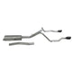 3in/2.5in Cat-Back Dual Split Exhaust w/4in Tip <br> 2020-2026 Jeep Gladiator 3.6L