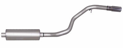 2.5in Stainless Cat-Back Single Exhaust w/3in Tip <br> 1993-1995,1998 Jeep Grand Cherokee 4.0L,5.2L,5.9L