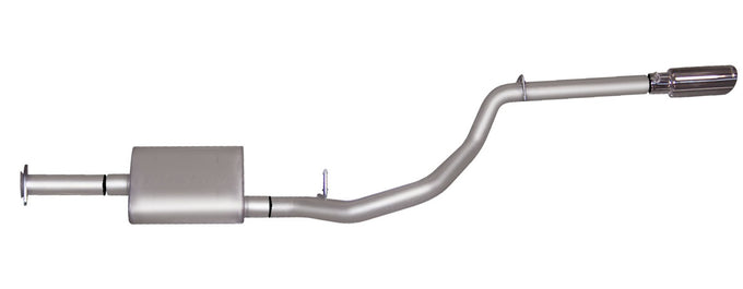 2.25in Cat-Back Single Exhaust w/3.5in Tip <br> 2004-2006 Jeep Wrangler 4.0L