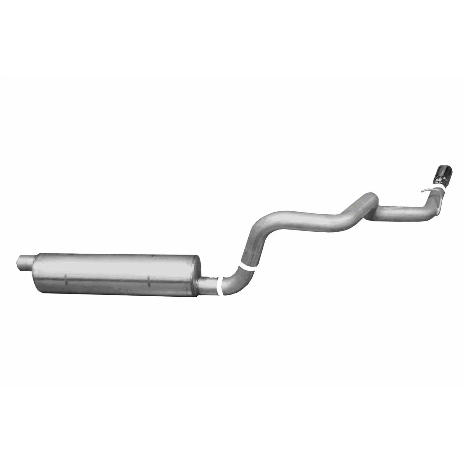 2.5in Stainless Cat-Back Single Exhaust w/3in Tip <br> 1996 Toyota 4Runner 2.7L