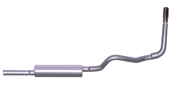 2.5in Stainless Cat-Back Single Exhaust w/3in Tip <br> 2000-2002 Toyota Tundra