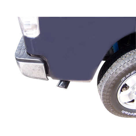 3in Stainless Cat-Back Single Exhaust w/4in Tip <br> 2007-2013 Toyota Tundra 5.7L,4.6L