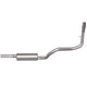 2.5in Stainless Cat-Back Single Exhaust w/3in Tip <br> 2001-2004 Toyota Tacoma 3.4L