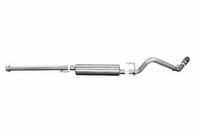 2.5in Stainless Cat-Back Single Exhaust w/3in Tip <br> 2005-2014 Toyota Tacoma 4.0L