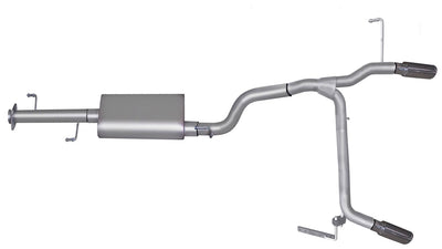2.5in Cat-Back Dual Split Exhaust w/3.5in Tip <br> 2007-2014 Toyota FJ Cruiser 4.0L