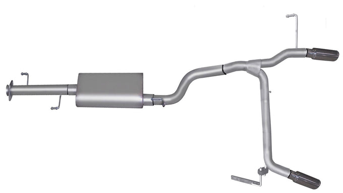 2.5in Cat-Back Dual Split Exhaust w/3.5in Tip <br> 2007-2014 Toyota FJ Cruiser 4.0L