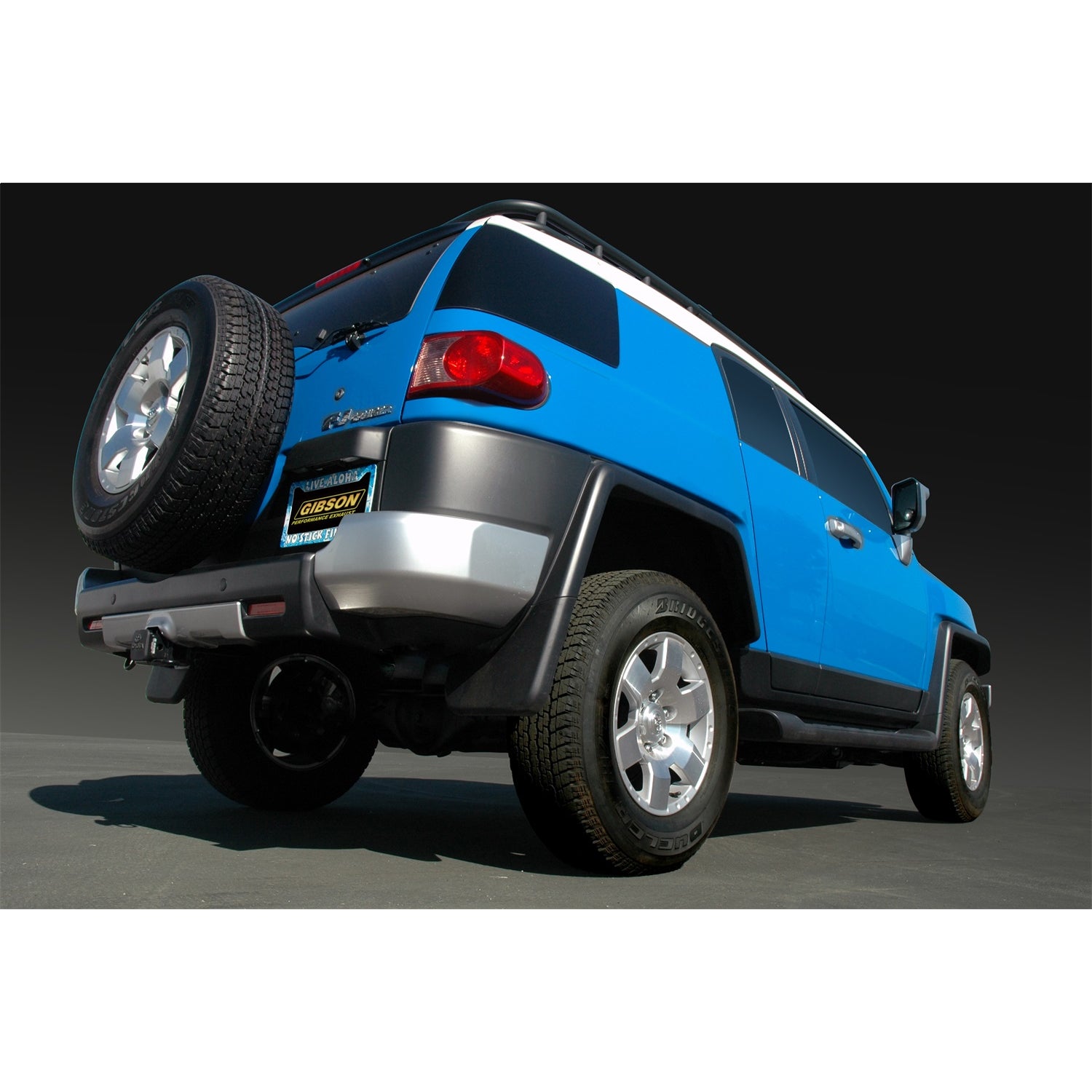 2.5in Stainless Cat-Back Single Exhaust System <br> 2007-2014 Toyota FJ Cruiser 4.0L