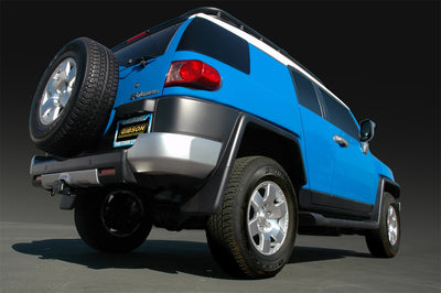 2.5in Stainless Cat-Back Single Exhaust System <br> 2007-2014 Toyota FJ Cruiser 4.0L