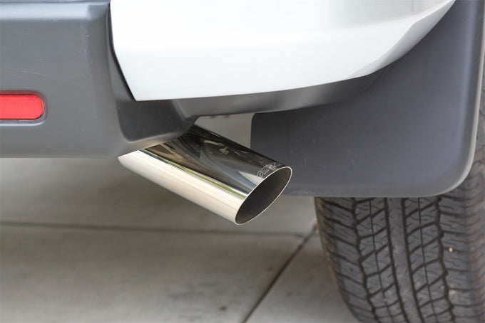 2.5in Cat-Back Single Exhaust w/3.5in Tip <br> 2007-2014 Toyota FJ Cruiser 4.0L
