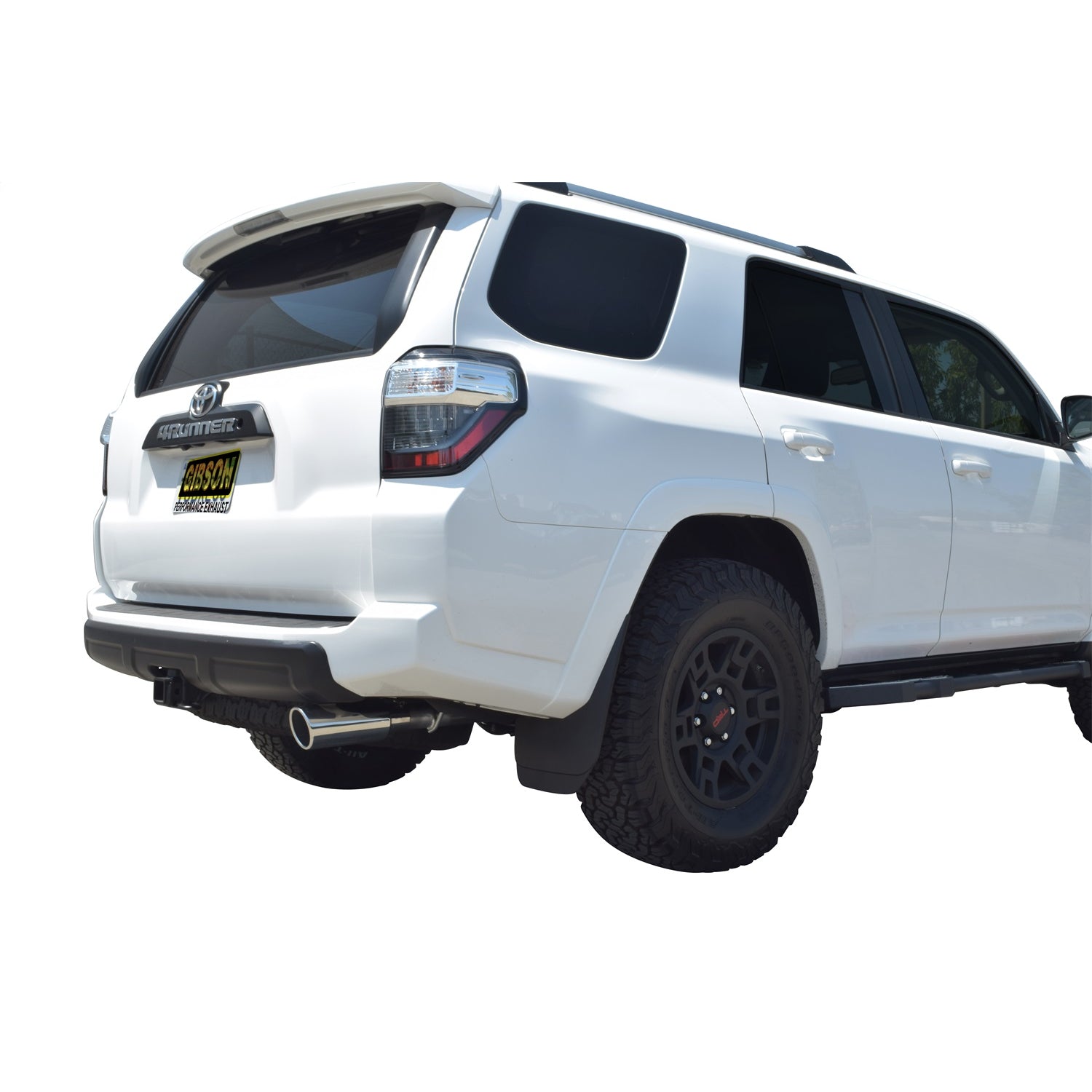 2.5in Stainless Cat-Back Single Exhaust w/4in Tip <br> 2004-2024 Toyota 4Runner 4.0L