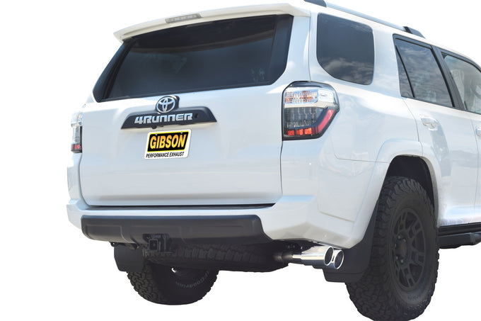 2.5in Cat-Back Dual Sport Exhaust w/4in Tip <br> 2004-2024 Toyota 4Runner 4.0L