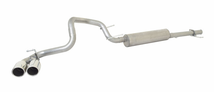 2.5in Cat-Back Dual Sport Exhaust w/4in Tip <br> 2004-2024 Toyota 4Runner 4.0L