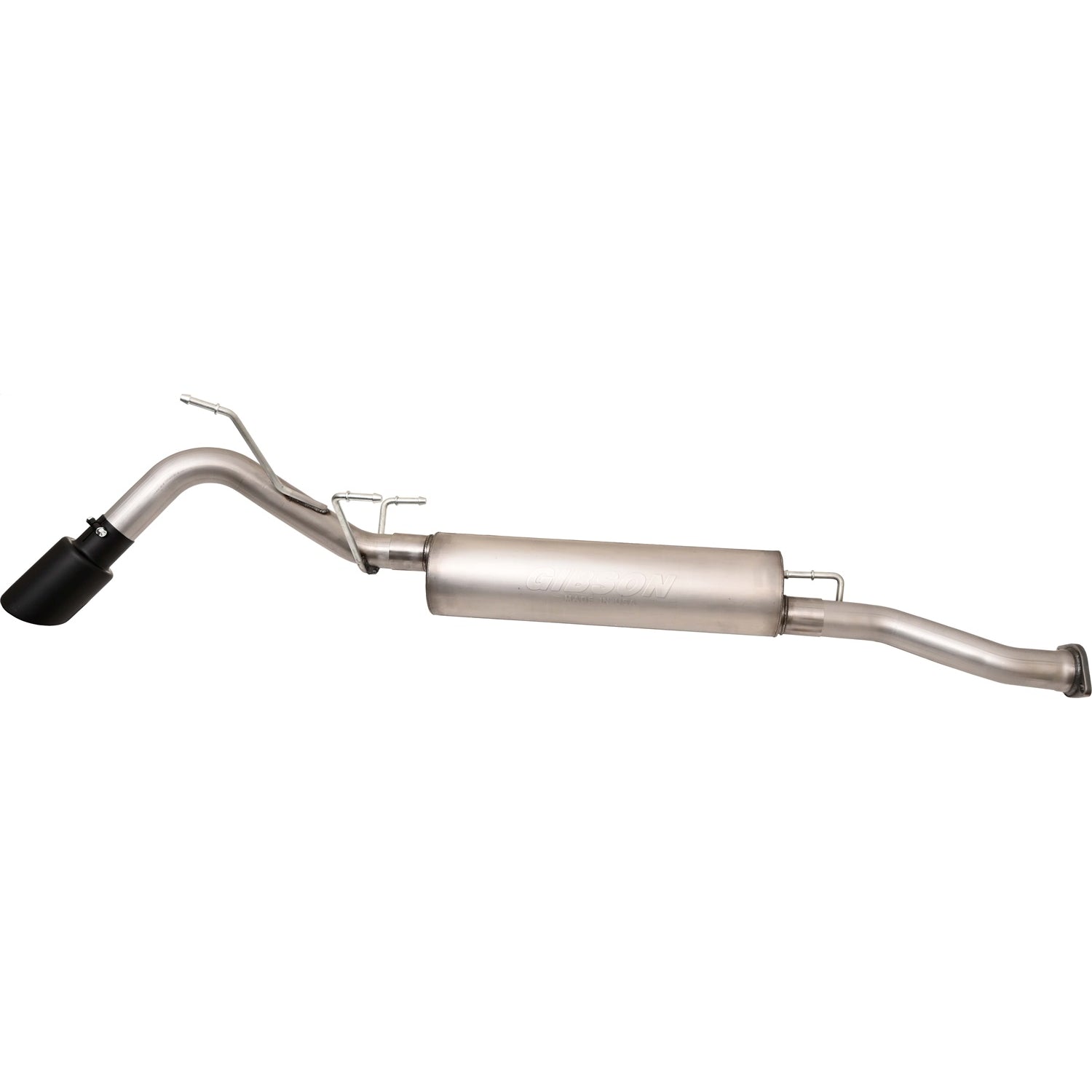 2.5in Cat-Back Single Exhaust System w/4in Tip <br> 2016-2023 Toyota Tacoma 3.5L