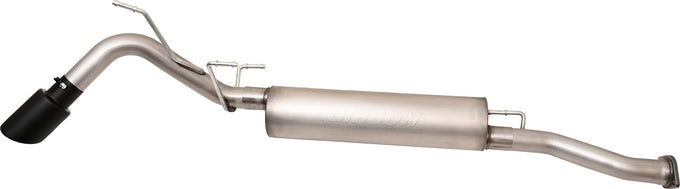 2.5in Cat-Back Single Exhaust System w/4in Tip <br> 2016-2023 Toyota Tacoma 3.5L