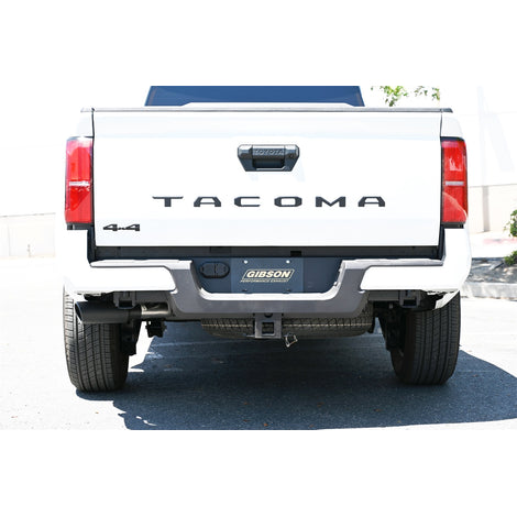 Double Cab Black Elite Cat-Back Single Exhaust <br> 2024-2025 Toyota Tacoma