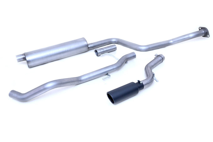 Double Cab Black Elite Cat-Back Single Exhaust <br> 2024-2025 Toyota Tacoma