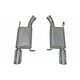 2.5in Axle-Back Dual Exhaust System, Stainless <br> 2014 Ford Mustang 3.7L