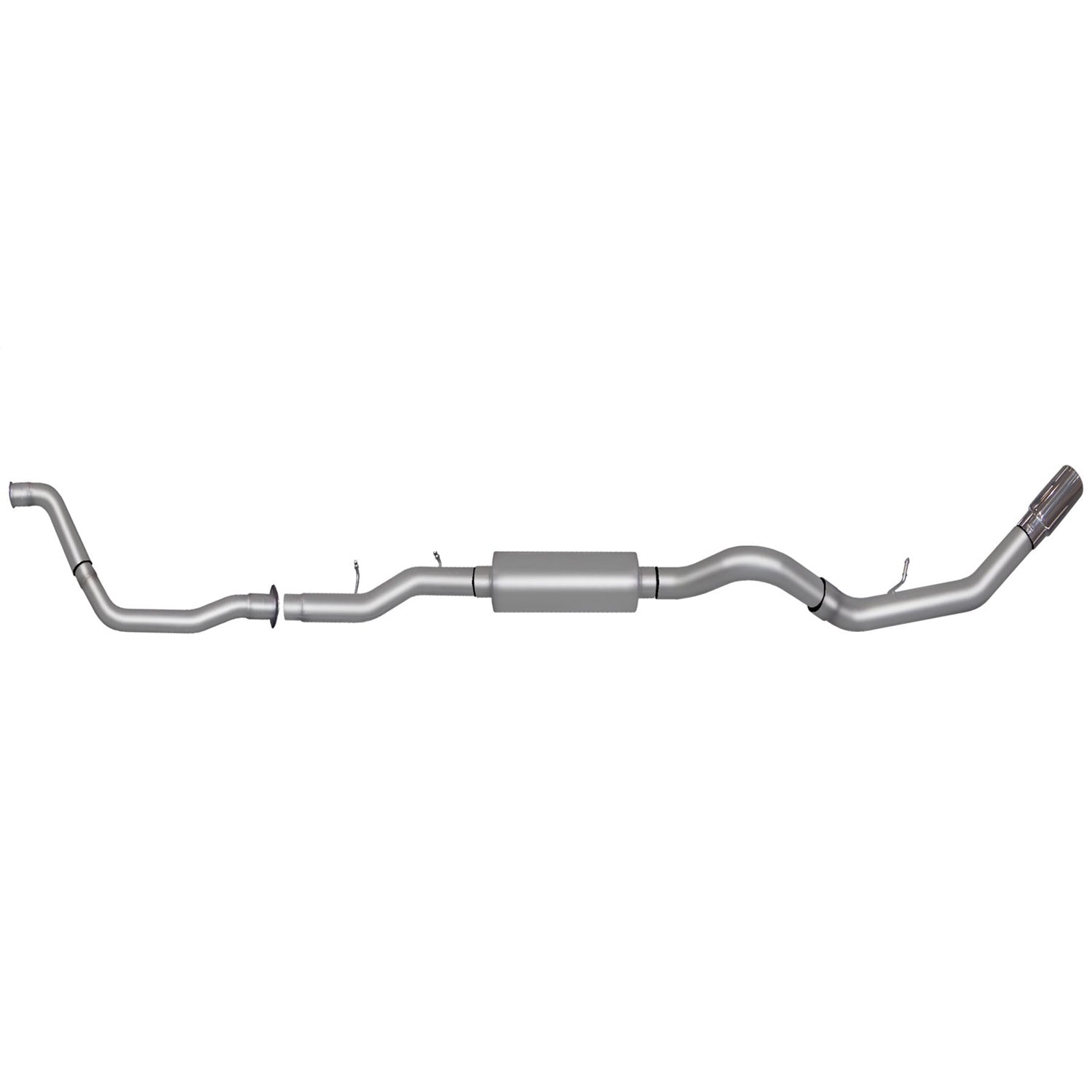4in Turbo-Back Single Exhaust System, Stainless <br> 2003-2007 Ford F-250 F-350 Super Duty 6.0L