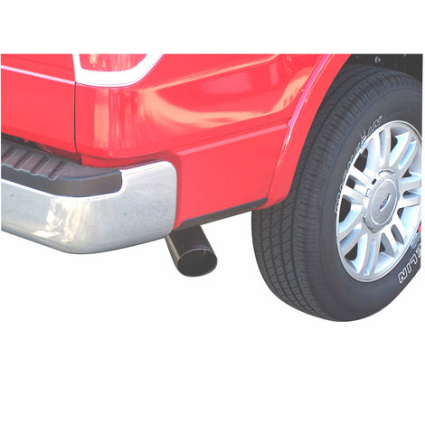 3in Stainless Cat-Back Single Exhaust w/3.5in Tip <br> 2011-2014 Ford F-150 3.5L