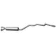 2.5in Stainless Cat-Back Single Exhaust w/3in Tip <br> 97-01 Ford Explorer, 98-01 Mercury Mountaineer 4.0L