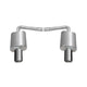 2.25in Axle-Back Dual Exhaust System, Stainless <br> 2011-2018 Ford Explorer 3.5L