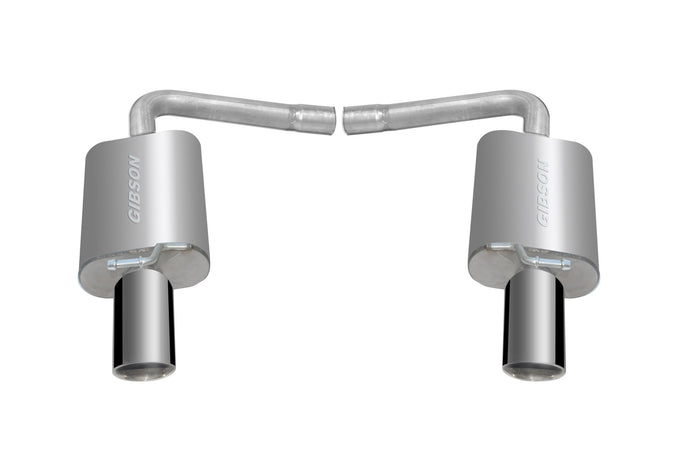 2.25in Axle-Back Dual Exhaust System, Stainless <br> 2011-2018 Ford Explorer 3.5L