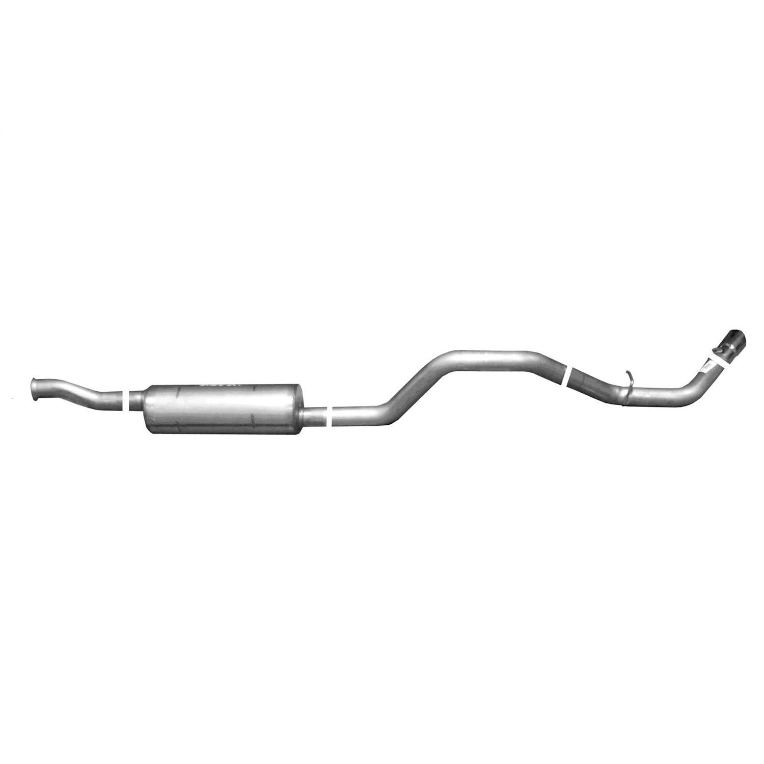 2.5in Stainless Cat-Back Single Exhaust w/3in Tip <br> 98-11 Ford Ranger, Mazda B3000/4000 2.5L,3.0L,4.0L