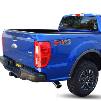 3in Stainless Cat-Back Single Exhaust w/3in Tip <br> 2019-2024 Ford Ranger 2.3L