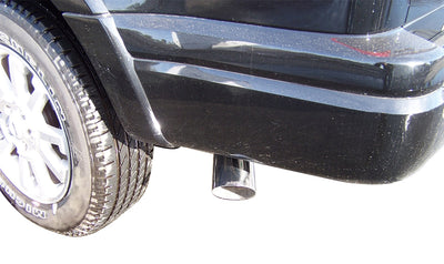 3in Stainless Cat-Back Single Exhaust w/3.5in Tip <br> 2007-2009 Ford Explorer Sport Trac 4.6L