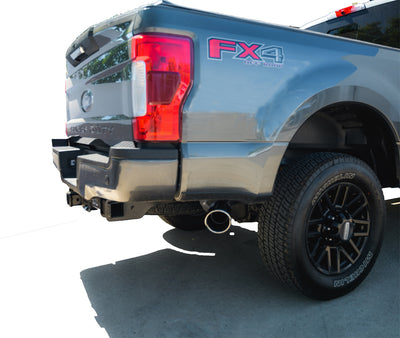 3in/3.5in Cat-Back Single Exhaust w/5in Tip <br> 2019-2020 Ford F-250 F-350 Super Duty 6.2L