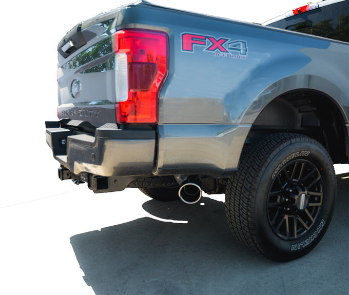 3in/3.5in Cat-Back Single Exhaust w/5in Tip <br> 2019-2020 Ford F-250 F-350 Super Duty 6.2L