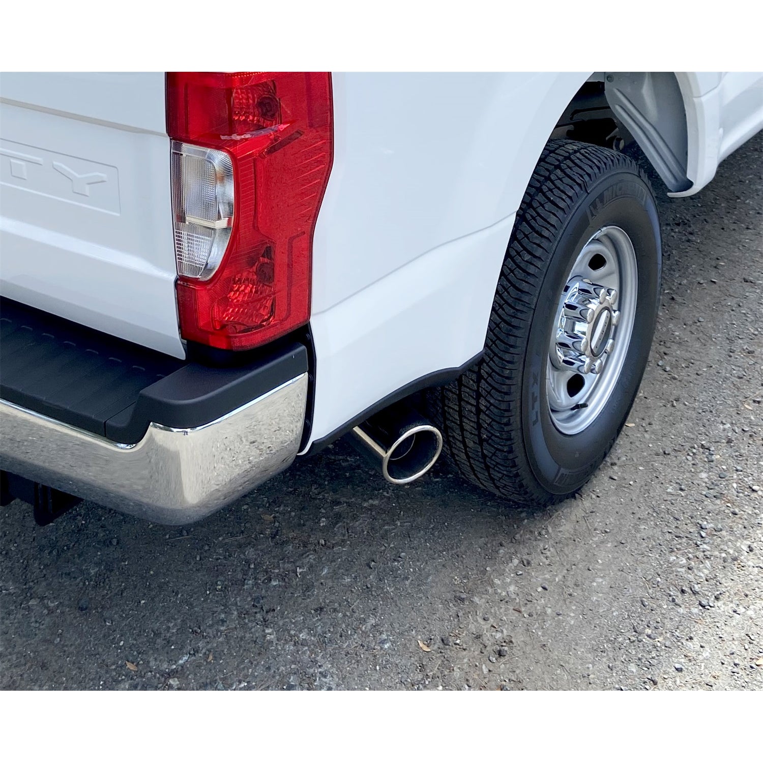Cat-Back Single Exhaust System, Stainless <br> 2020-2026 Ford F-250 F-350 Super Duty 7.3L