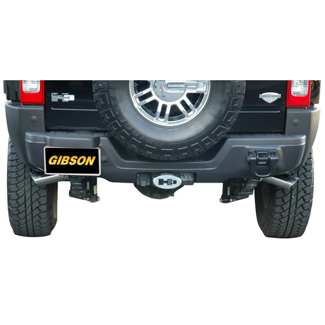 2.5in Cat-Back Dual Extreme Exhaust w/2.75in Tip <br> 2008-2010 Hummer H3 5.3L