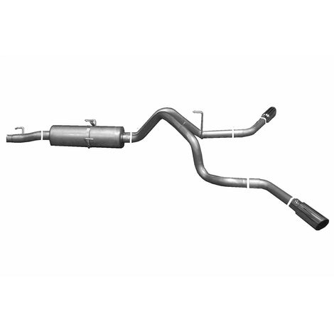 2.25in Cat-Back Dual Extreme Exhaust w/3.5in Tip <br> 2002-2005 Dodge Ram 1500 3.7L,4.7L,5.9L