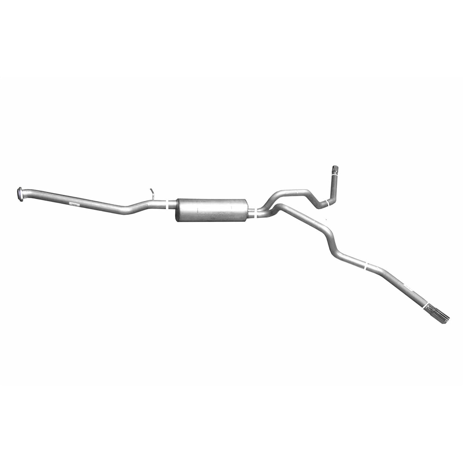 2.5in Cat-Back Dual Extreme Exhaust w/3.5in Tip <br> 99-07 Chevy Silverado GMC Sierra 1500 Classic