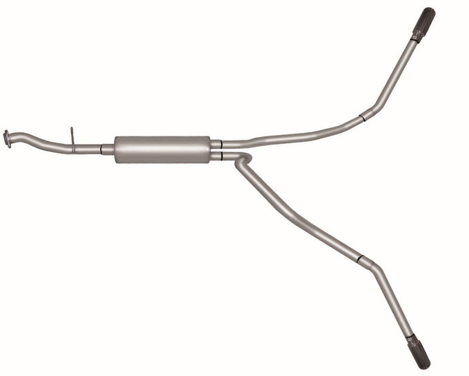 2.5in Cat-Back Dual Extreme Exhaust w/3in Tip <br> 99-01 Chevy Silverado GMC Sierra 1500 2500