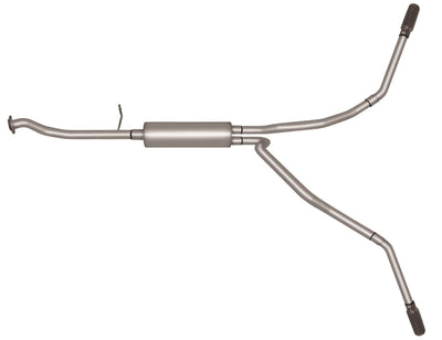 2.5in Cat-Back Dual Extreme Exhaust w/3.5in Tip <br> 99-01 Chevy Silverado GMC Sierra 1500 2500