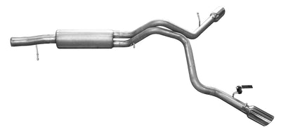 3.5in/3in Cat-Back Dual Extreme Exhaust w/5in Tip <br> 11-14 Cadillac Escalade GMC Yukon 6.2L