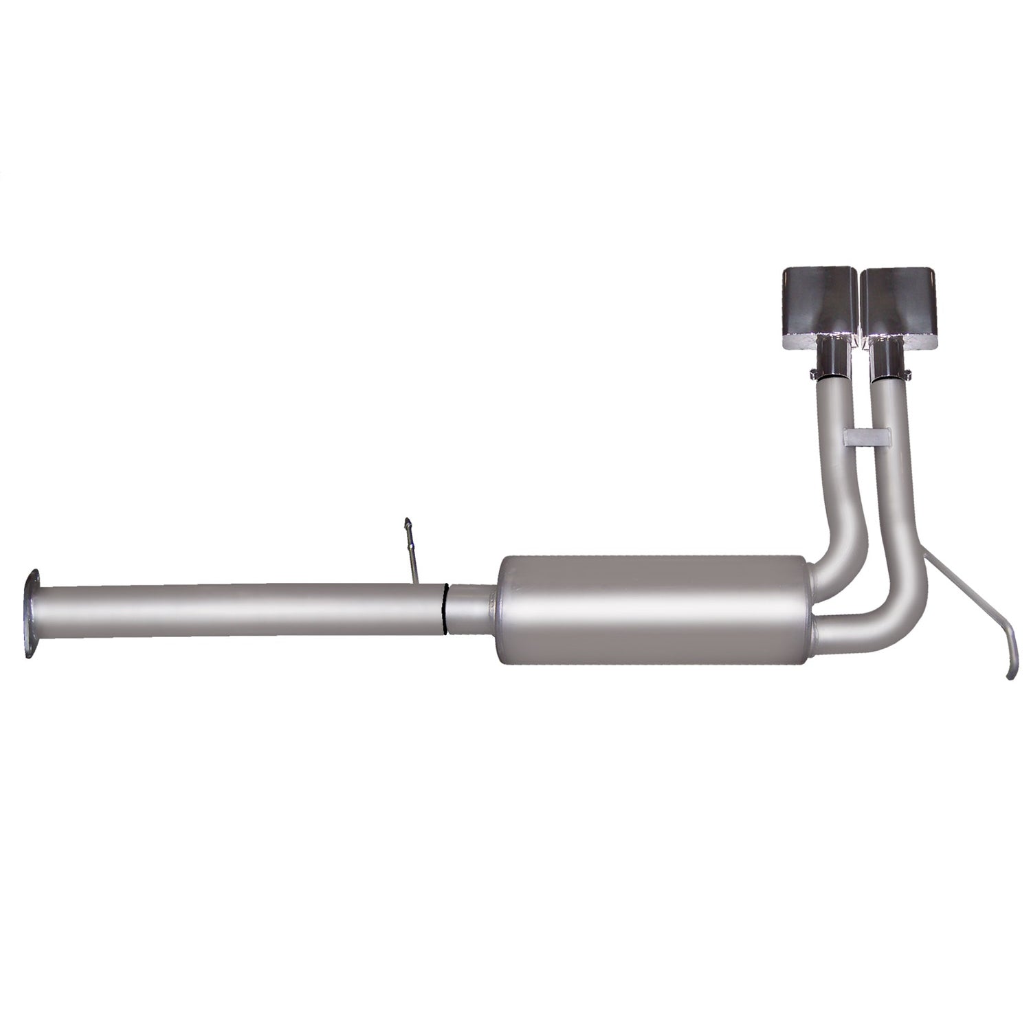2.5in Cat-Back Super Truck Exhaust w/6in Tip <br> 96-99 Chevy GMC C1500 2500 4.3L,5.0L