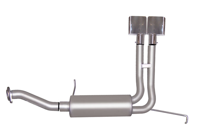 2.5in Cat-Back Super Truck Exhaust w/3.5in Tip <br> 94-95 Chevy GMC K1500 2500 4.3L,5.0L,5.7L